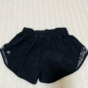 lululemon athletica Women's Black Athletic Shorts